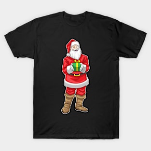 Santa Claus Christmas Package T-Shirt